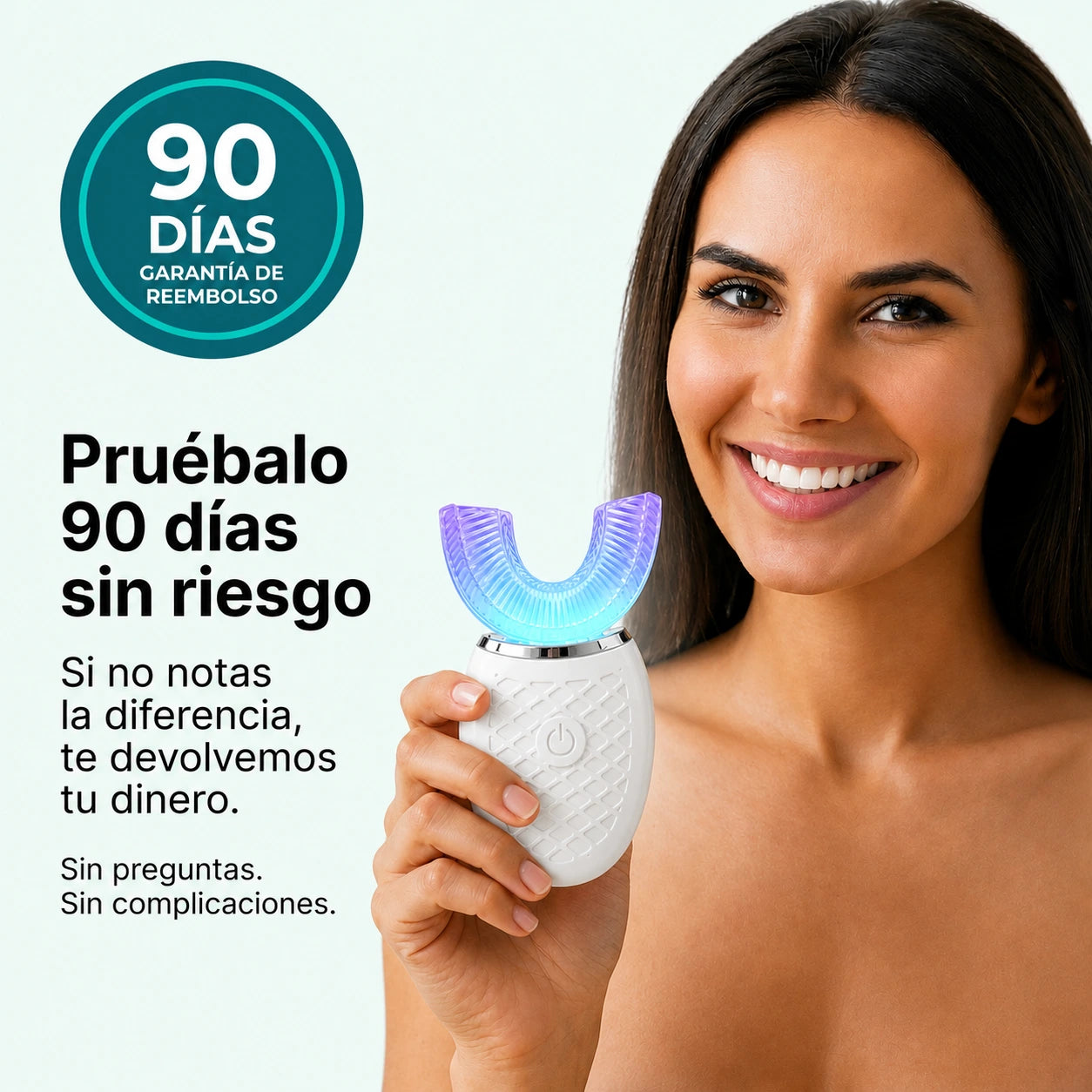 Cepillo 360° PureFlos™ con Luz LED