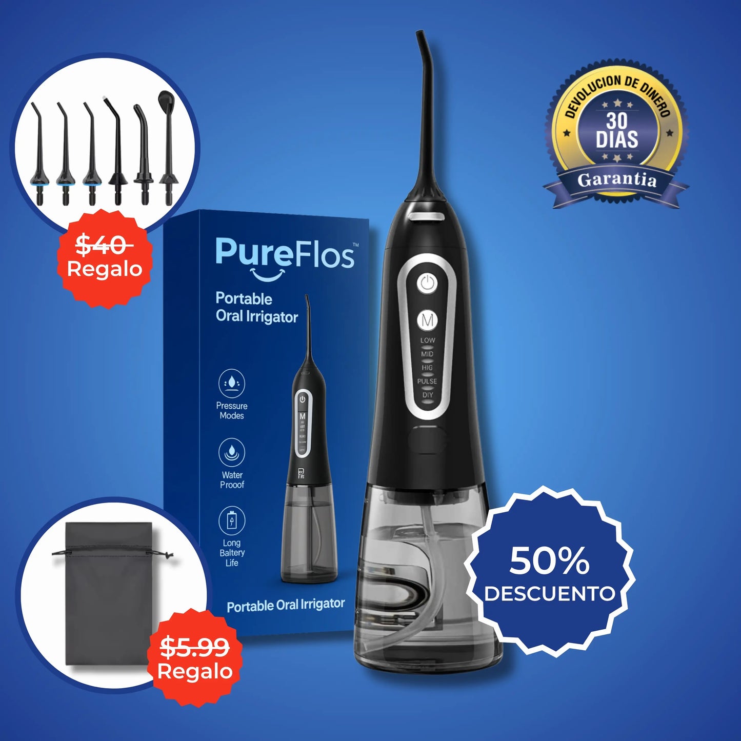 PureFlos™ Limpieza Bucal Profesional