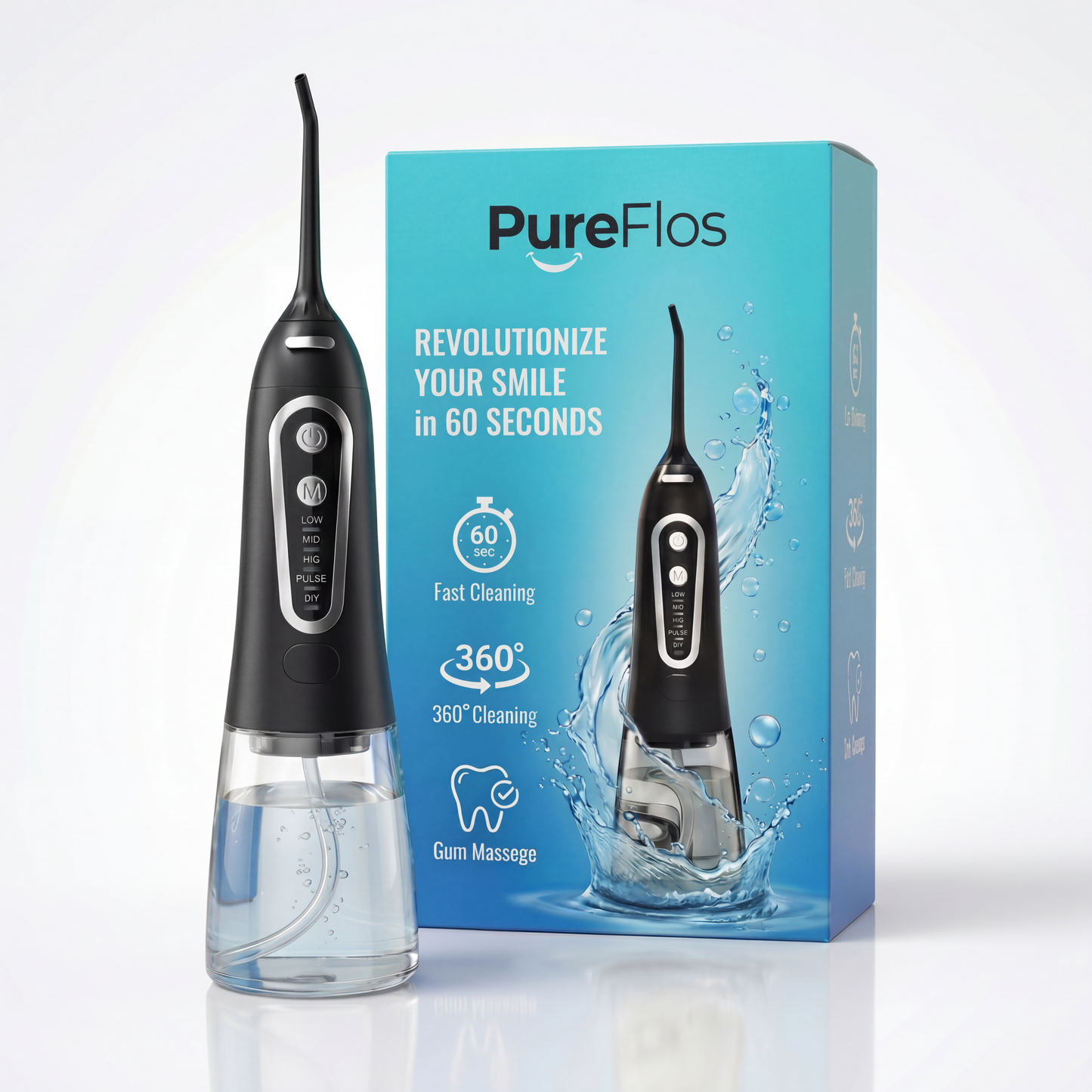 Sin mal aliento. En 60 segundos.