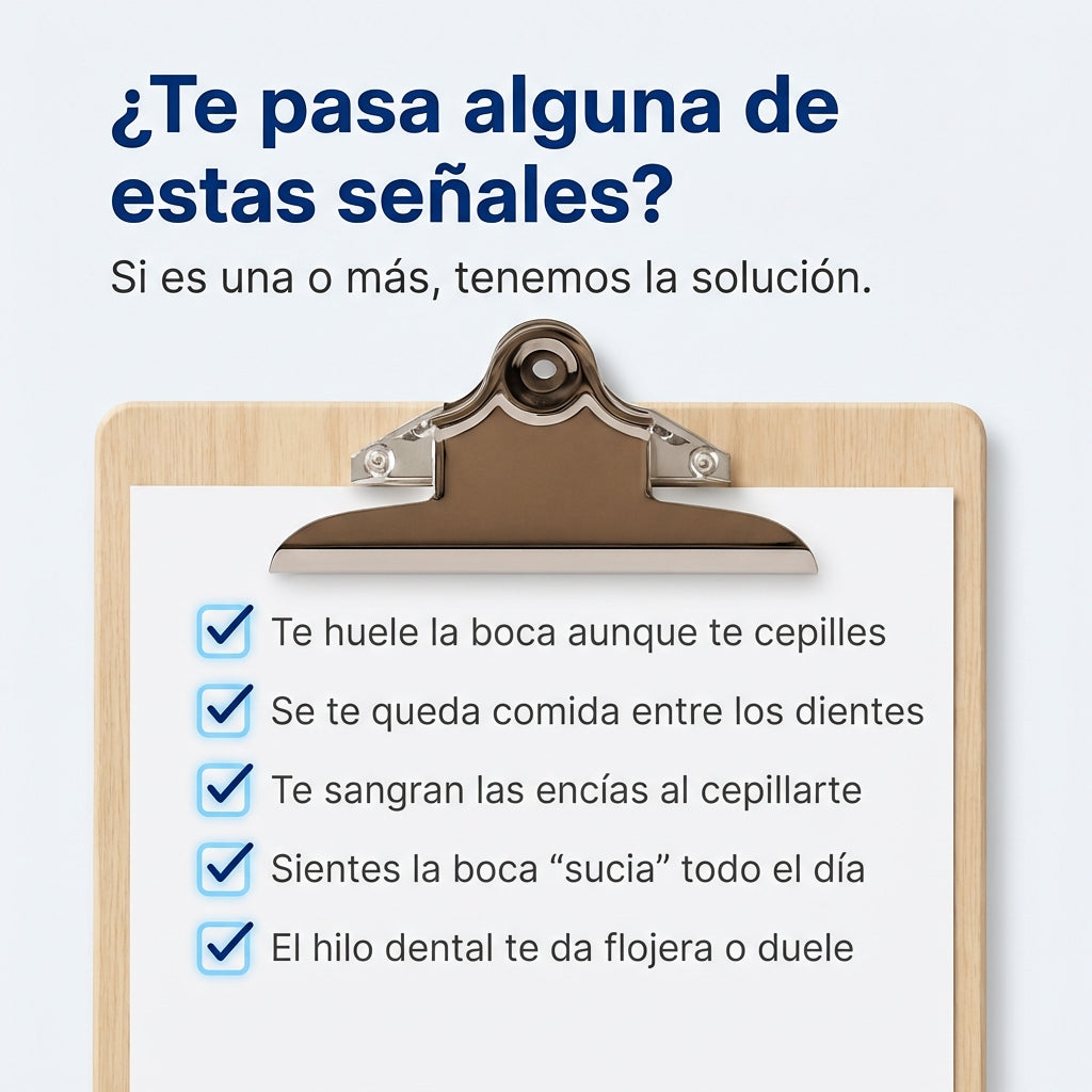 Sin mal aliento. En 60 segundos.