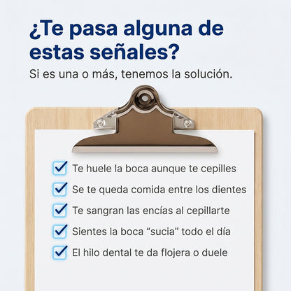 Sin mal aliento. En 60 segundos.