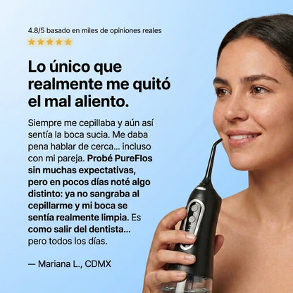 Sin mal aliento. En 60 segundos.