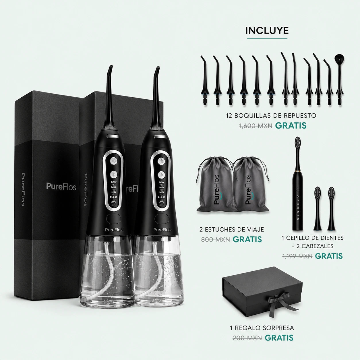 Irrigador Bucal PureFlos